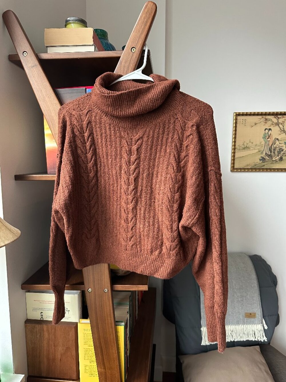 Wild Fable Cropped Cozy Knit Fall Turtleneck Sweater